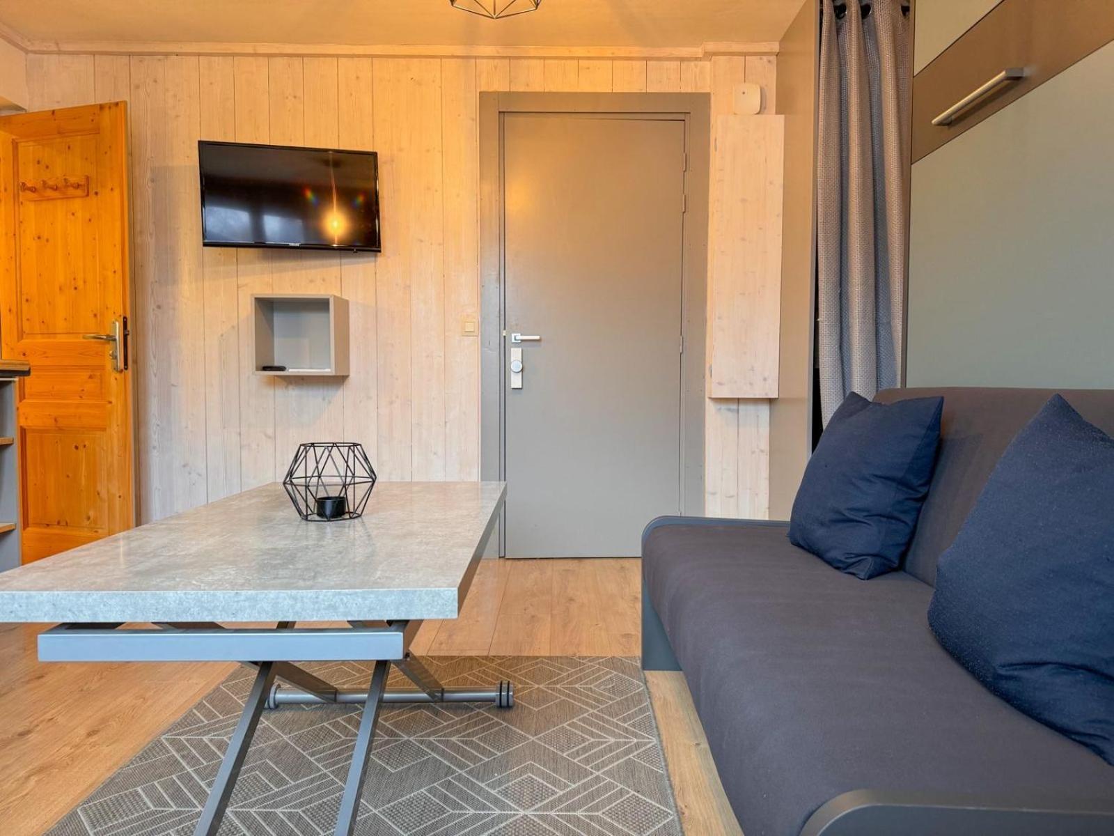 Appartements Vue Mont-Joly A 2 Pas Tramway Mont-Blanc - Studio 1 Piece سا جيرفي لي با المظهر الخارجي الصورة